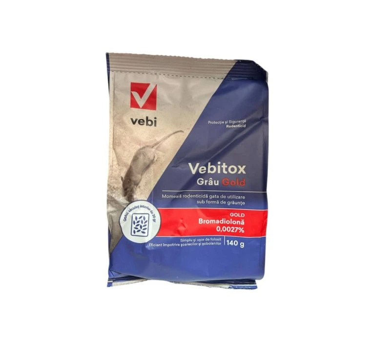 Raticid Grâu Gold 140Gr Vebitox